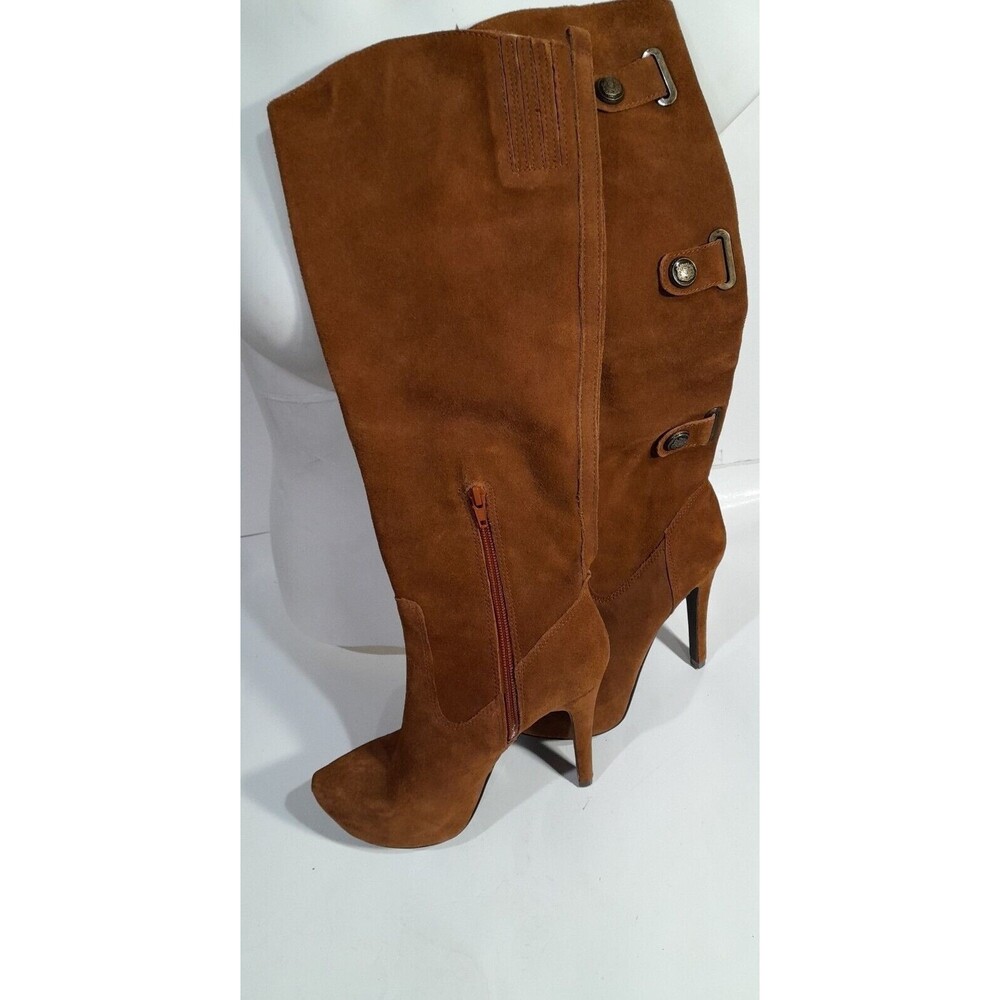 Bakers Knee High Suede Boots, Brown, Heels. 6m